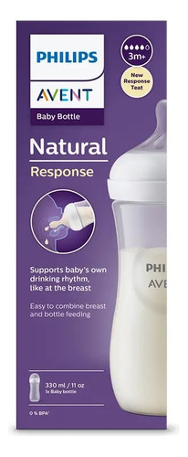 Mamadera Natural Response 330ml Avent