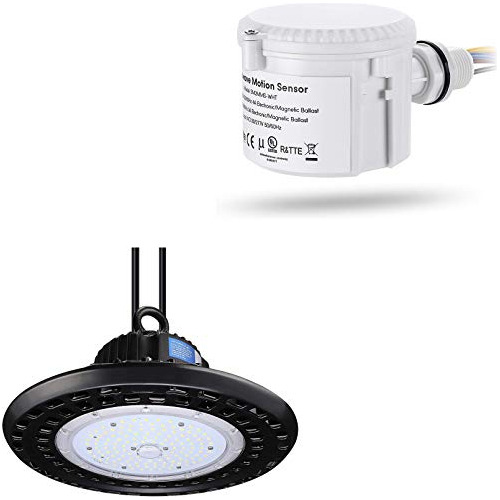 Leonlite Led Ufo High Bay Light Bundle Microonda Sensor Luz