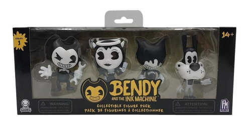 Bendy And The Ink Machine : Collectible Figure Pack (4 Fi...