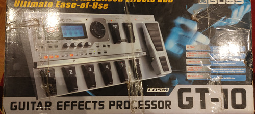 Pedalera Multiefecto Boss Gt 10 Gris (Usado)