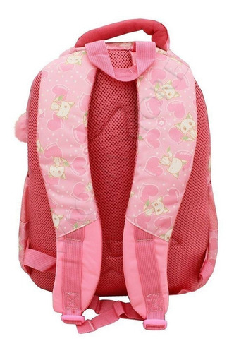 Imagem 2 de 4 de Mochila Escolar Feminina Infantil Juvenil Média Coração H1