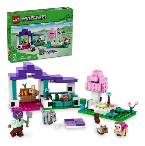 Set De Construcción Lego Minecraft The Animal Sanctuary 2125