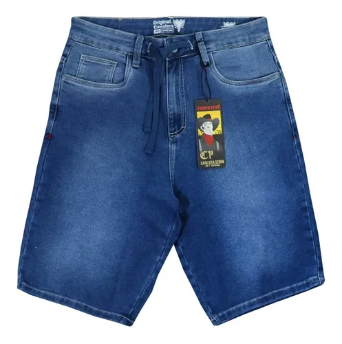 Bermuda jeans masculina cavalera sales