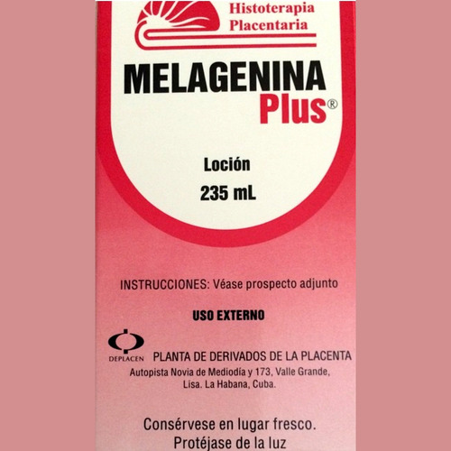 Vitiligo Cubano Original Estrato Alcoólico De Placenta Humana