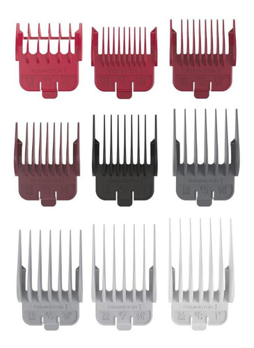 Imagen 3 de 10 de Corta Cabello Remington Easy Fade Hc4060 Peines Angulados