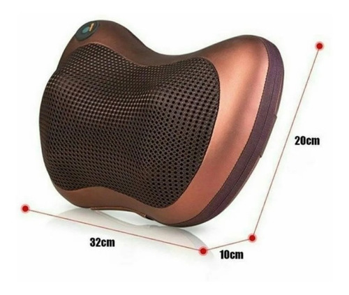 Almohada Masajeador De Espalda Y Cuello Eléctrico
