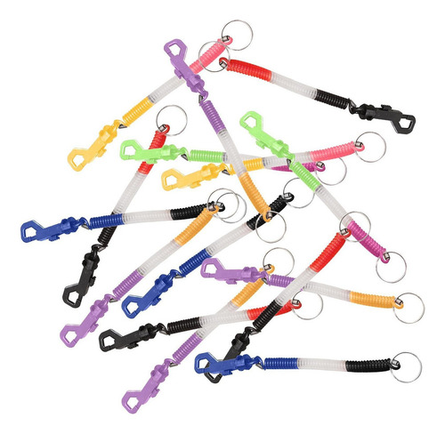50 Piezas De Llavero For En , Anillos For Clip, Cuerdas