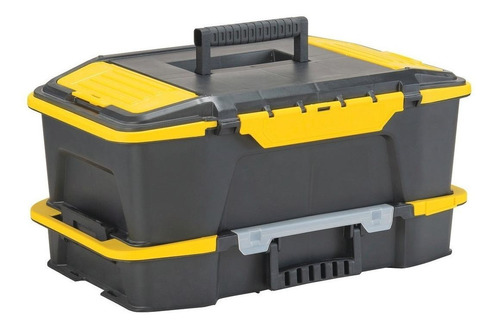 Imagen 1 de 2 de Caja de herramientas Stanley STST19900 19" de plástico 312.4mm x 505.4mm x 243.8mm negra y amarilla