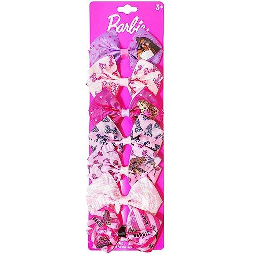 Set De Pinzas - Lazos De Barbie Para Cabello De Niñas