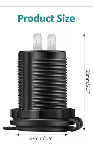 Kit De Enchufe De Coche De 12v 24v Enchufe Impermiable