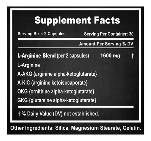 L Arginine 3200 Maximun Testosterone Booster
