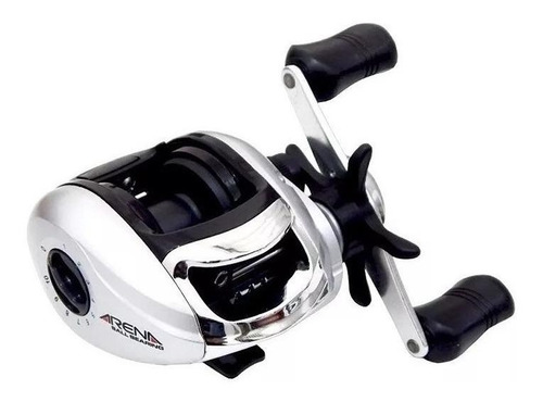 Reel rotativo Marine Sports Arena izquierdo color plateado