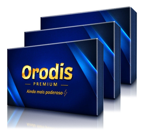 Orodis Premium Sublingual Original 3 Caixas Com 10 Cada