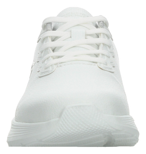 Tenis Hombre Skechers Blanco Deportivo Entrenamiento Running Escolar Agujetas Cómodo Para Caballero