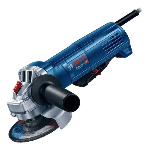 Amoladora Angular Bosch 115mm 900w Gws 9-125 Gatillo Paleta