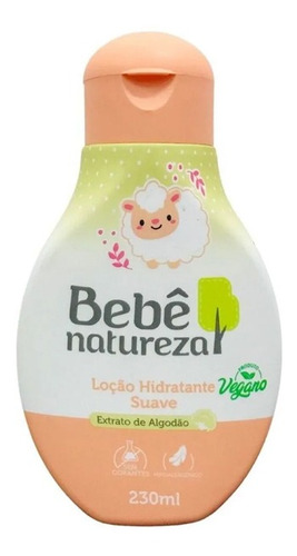 Loção Hidratante Bebe Natureza 230ml Suave