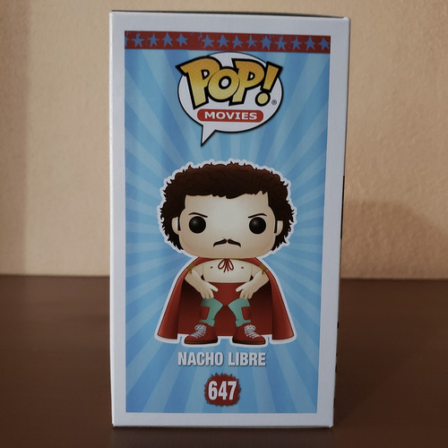 Funko Pop! Movies Nacho Libre #647 Versión Chase Original (Usado)