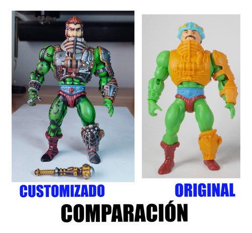 Man-at-arms (custom) Origins - Motu Figura De Accion (Usado)