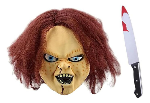 Young Chii Chucky - Cuchillo De Máscara De Halloween