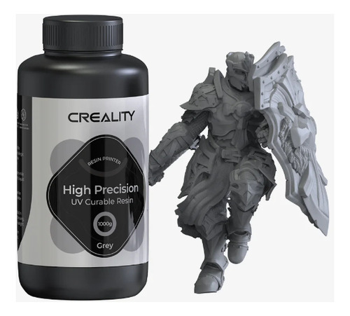 Resina Creality Gris 1kg Alta Precisión Lcd 8k 3dsbprinting