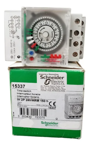 Interruptor horario schneider sale