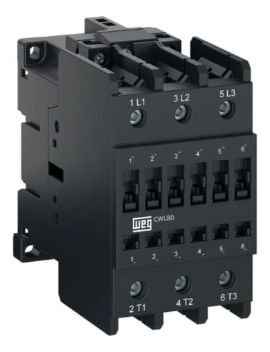 Contator Tripolar 80a 220v 50/60hz Cwl80-11-30 Weg