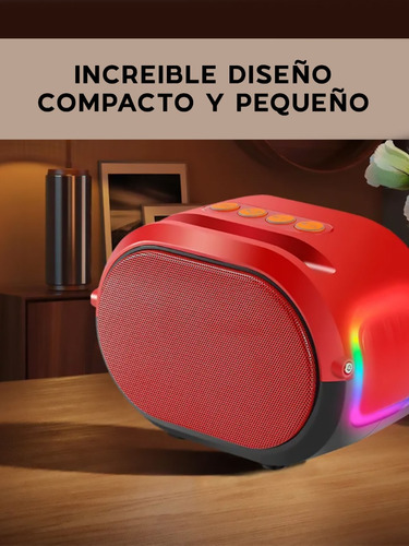 Bocina Bluetooth Radio Fm Recargable Inalambrica Portatil