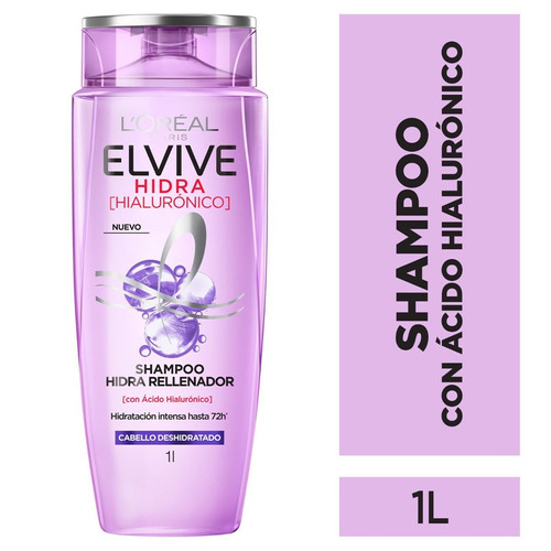 Shampoo Elvive Hidra Hialurónico 1lt
