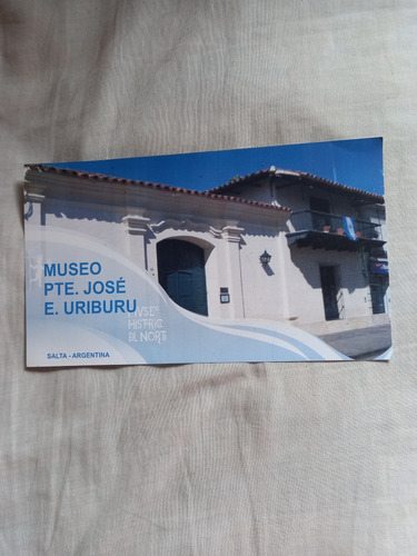 Museo De Arqueología Museo Uriburu Salta (Usado)