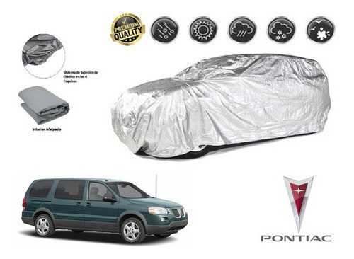 Funda Cubreauto Afelpada Premium Pontiac Montana 2004 A 2009