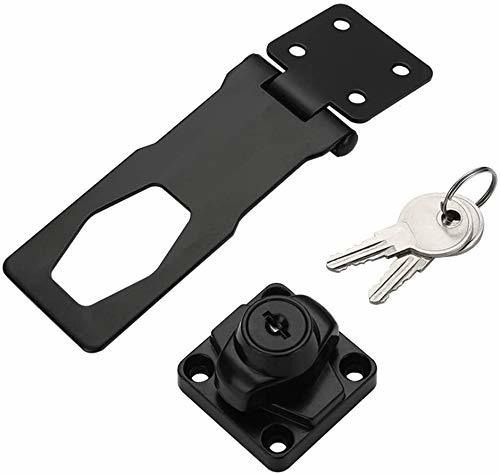 Imagen 1 de 7 de Cerradura De Cerrojo Con Llave Para Puertas Pequeñas, Armar