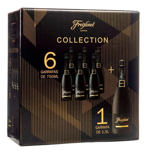 Kit Freixenet Negra (06gf 750 + 1,5lt)