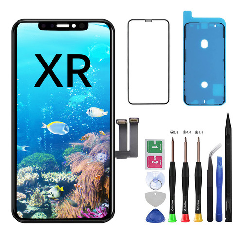 . Substituição De Tela Para iPhone XR - Display Lcd 3d Touch