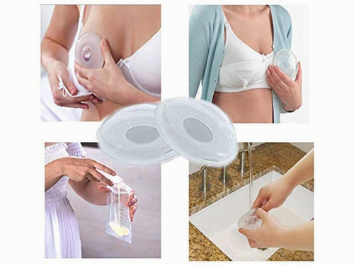 Imagen 6 de 7 de Amapolas Para Lactancia Bebe Protectores Mamarios 2 Piezas