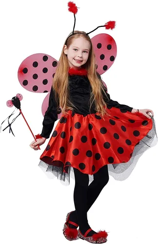 Ladybug trajes para niña hotsell