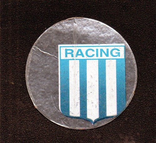 Futbol Apertura 95, Figurita N° 4 Escudo Racing Club. Mira!!