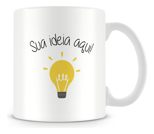 Taza blanca personalizada