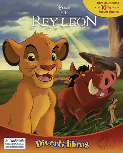 Divertilibros: Disney El Rey Leon, de White, Erika. Editorial Silver Dolphin (en español), tapa blanda en español, 2019