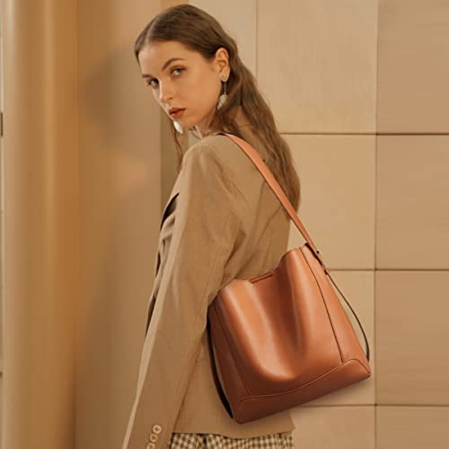 Bolsos De Cuero De Vaca Para Mujer Bolsos De Cubo Para Mujer