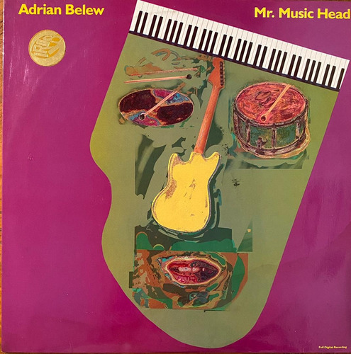 Disco Lp - Adrian Belew / Mr. Music Head. Album (1989)