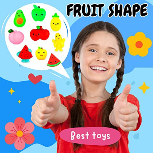 Squishy Vg Anti Stress Mochi Squishy Toys 100 Pack, Mini Fid