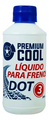 Liquido Para Frenos Premium Cool Dot3 Pinta 240 C. C.