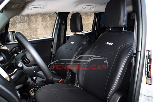 Capas De Bancos Automotivos Couro P/ Jeep Renegade