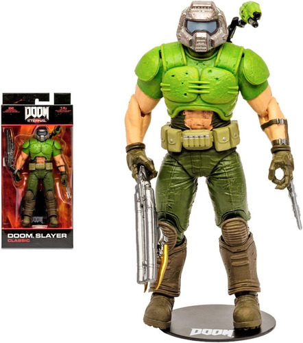 Mcfarlane Toys Doom Slayer Classic Gold Label Collection