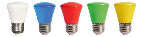 Pack X 10 Lampara Led Cono Guirnalda Color De La Luz Mix