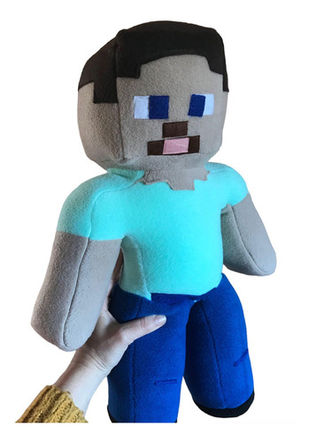 Peluche De Steve El Hombre De Minecraft 40cm U Otros