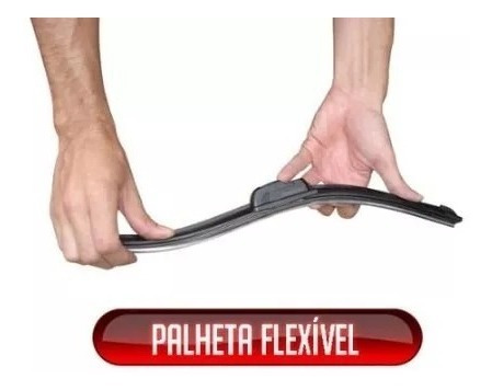 Imagem 2 de 6 de Par Palheta Dianteira Civic 2001 2002 2003 2004 2005 C/nf