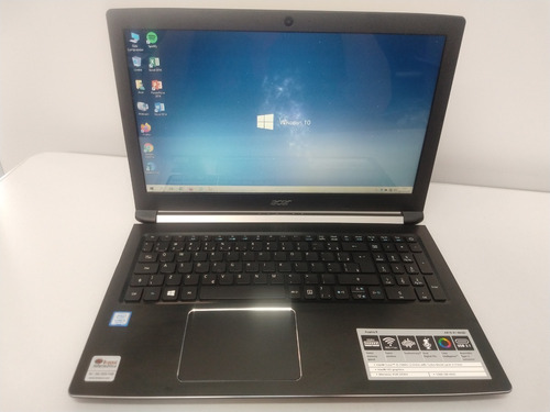 Notebook Acer Aspire A515-51-55qd Tela 15.6 4gb Preto