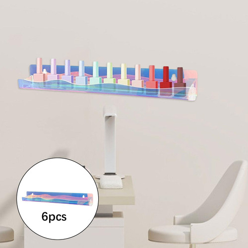 Organizador De Esmaltes Para Parede Com 6 Peças