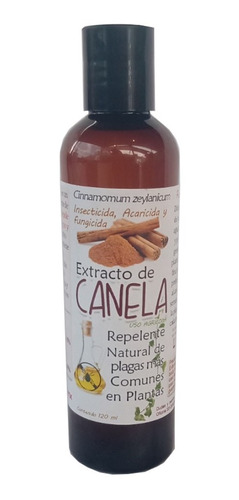 Extracto De Canela, Repelente Natural De Plagas 